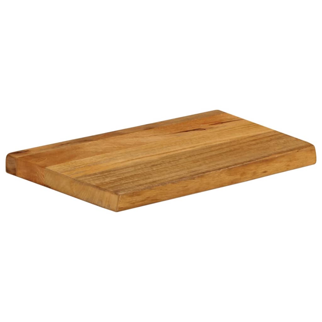Stolna ploča sa živim rubom 60x30x2,5 cm od masivnog drva manga