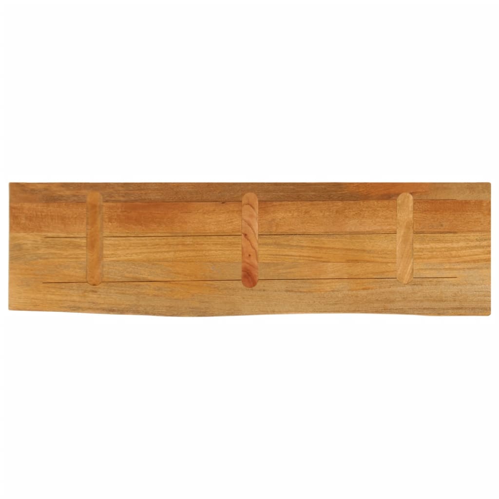 Stolna ploča sa živim rubom 110x30x2,5cm od masivnog drva manga