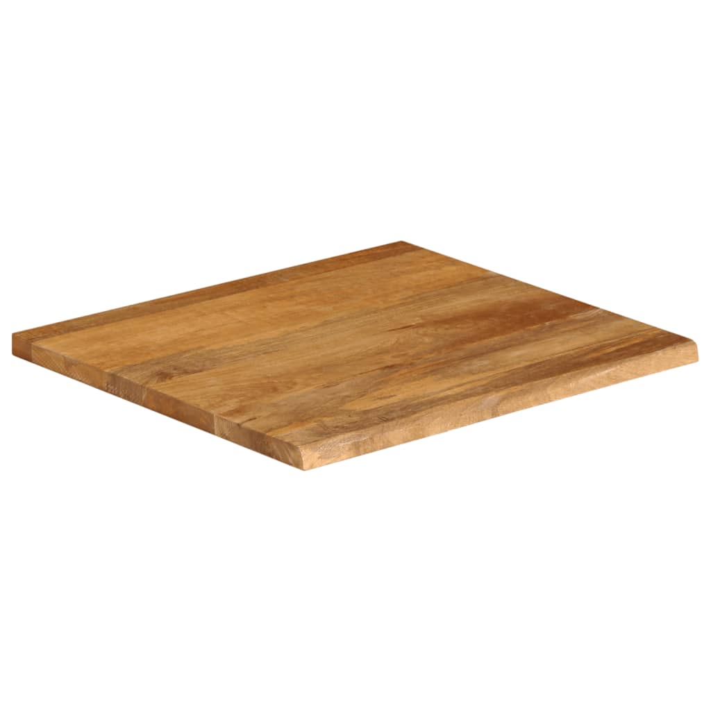 Stolna ploča sa živim rubom 40x40x2,5 cm od masivnog drva manga