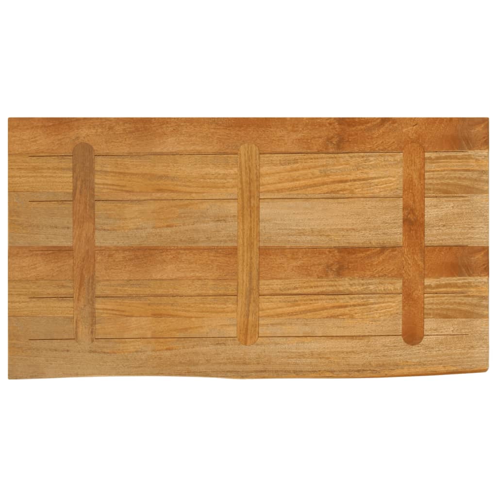 Stolna ploča sa živim rubom 100x60x2,5cm od masivnog drva manga