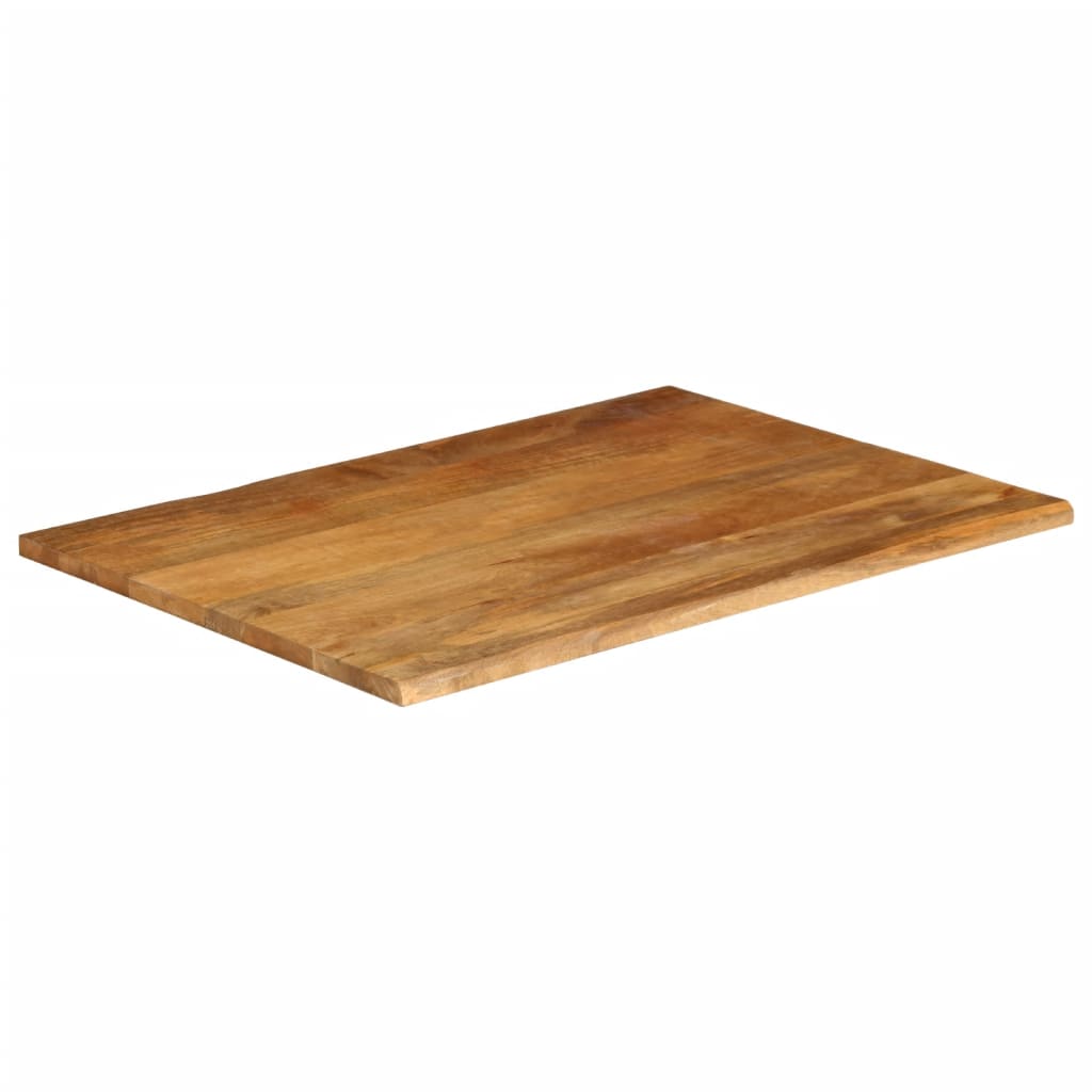 Stolna ploča sa živim rubom 90x80x3,8 cm od masivnog drva manga