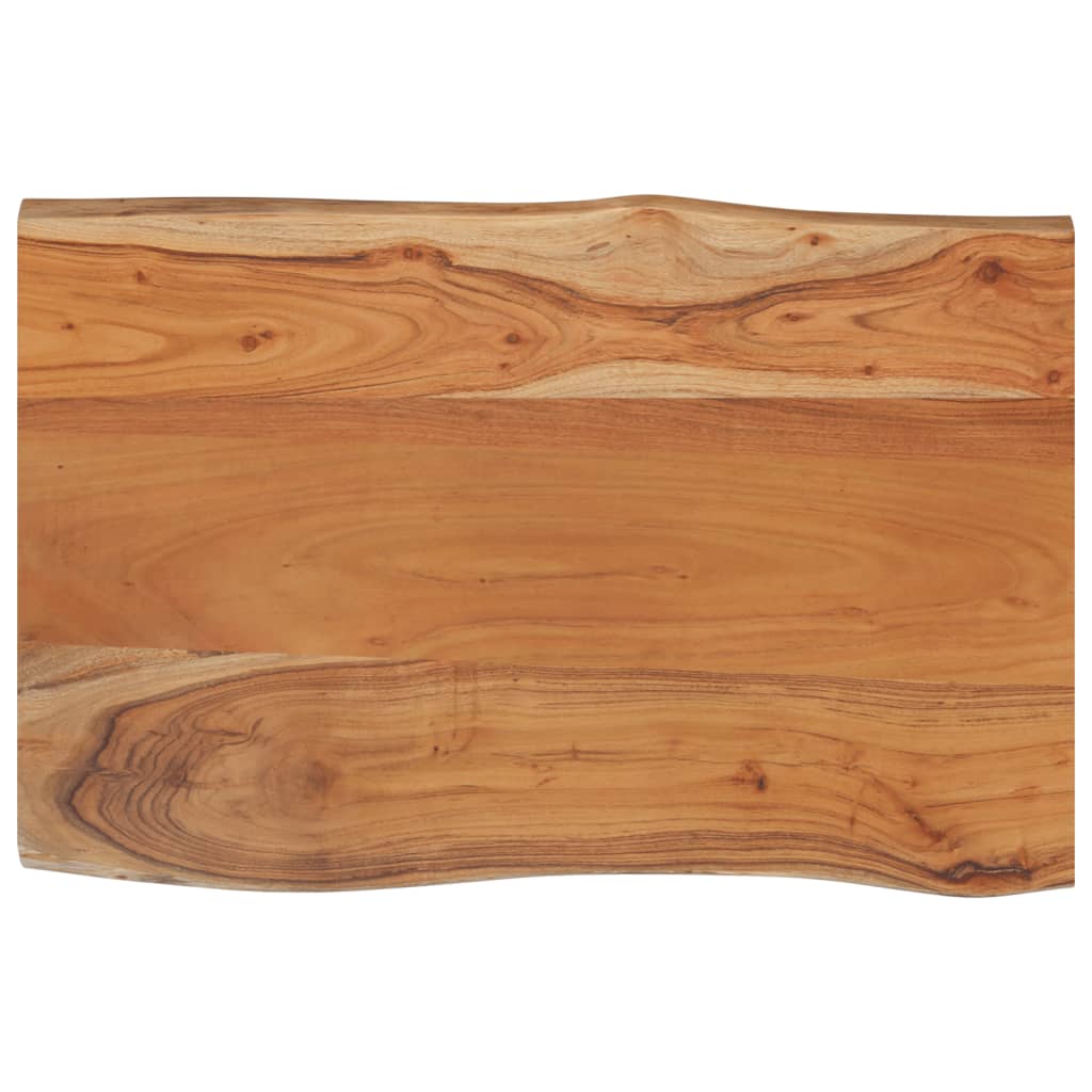 Stolna ploča 60x40x2,5 cm pravokutna bagremovo drvo živi rub