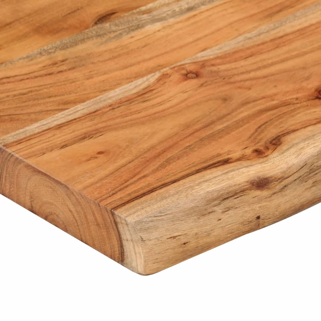 Stolna ploča 90x40x2,5 cm pravokutna bagremovo drvo živi rub