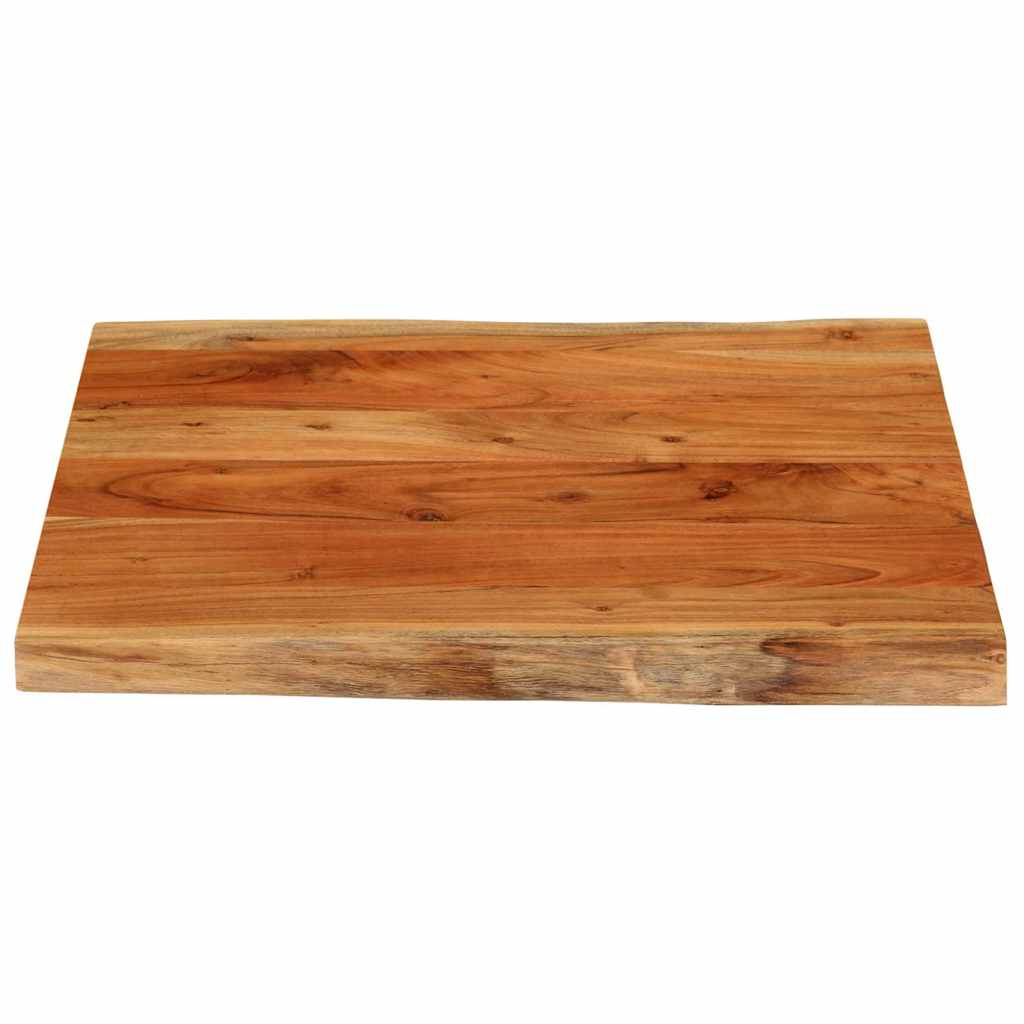 Stolna ploča 80x80x2,5 cm četvrtasta od bagrema sa živim rubom