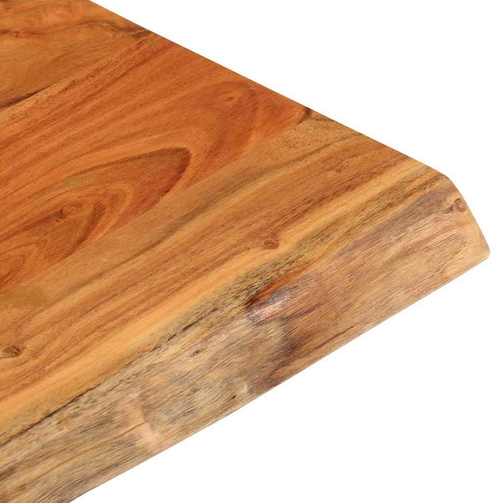 Stolna ploča 80x80x2,5 cm četvrtasta od bagrema sa živim rubom