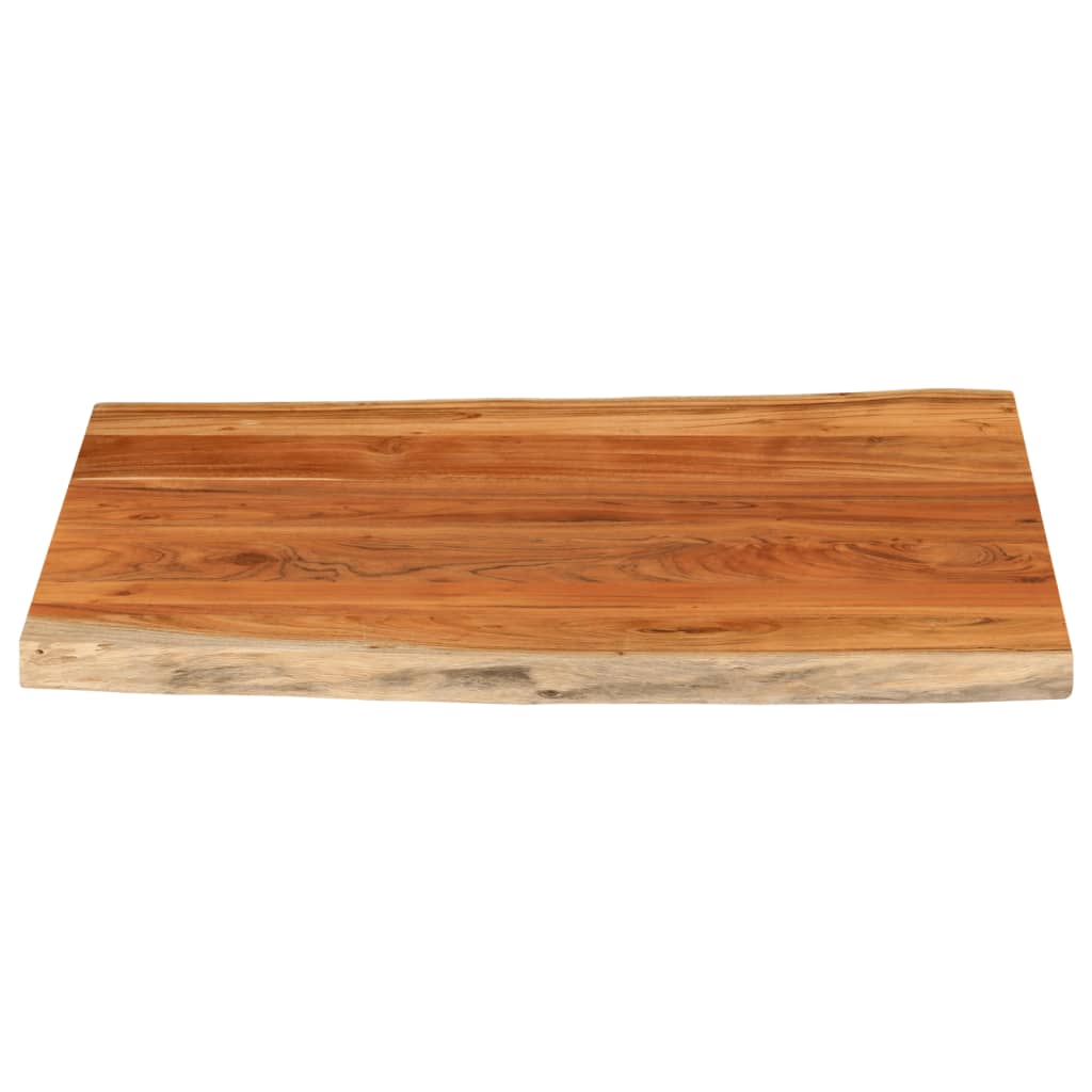 Stolna ploča 110x80x2,5 cm pravokutna bagremovo drvo živi rub