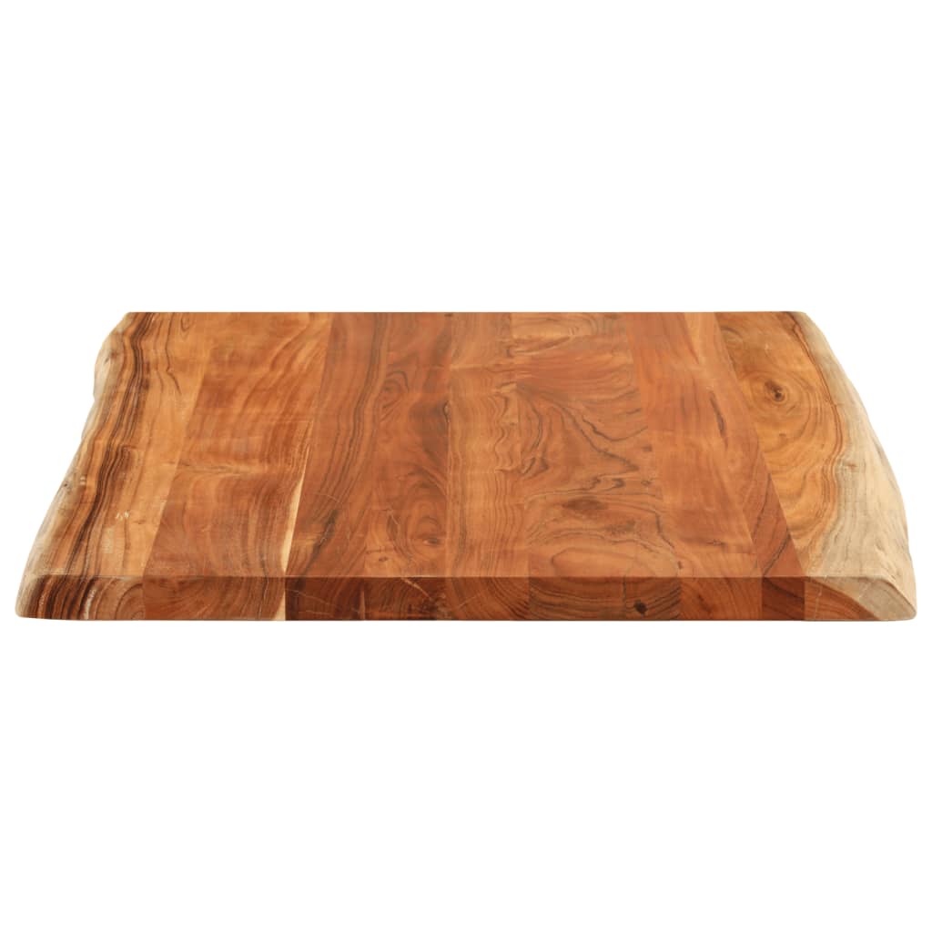 Stolna ploča 110x80x2,5 cm pravokutna bagremovo drvo živi rub