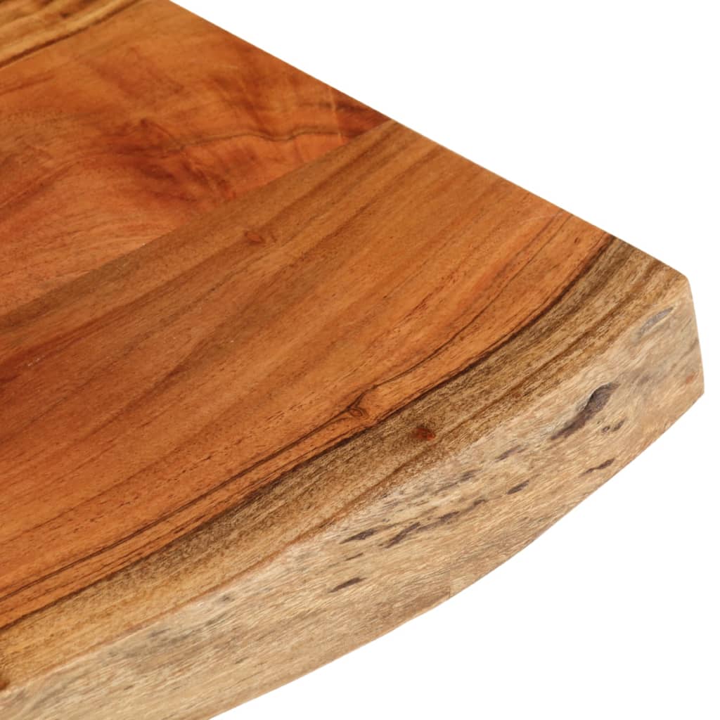Stolna ploča 100x40x3,8 cm pravokutna od bagrema s živim rubom