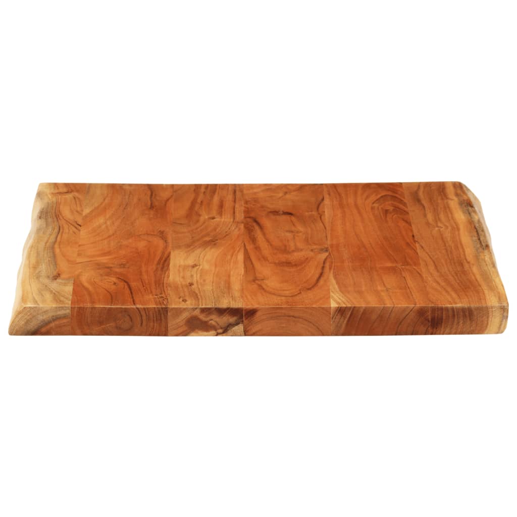 Stolna ploča 60x60x3,8 cm četvrtasta od bagrema sa živim rubom
