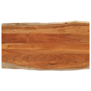 Stolna ploča 120x60x3,8 cm pravokutna bagremovo drvo živi rub
