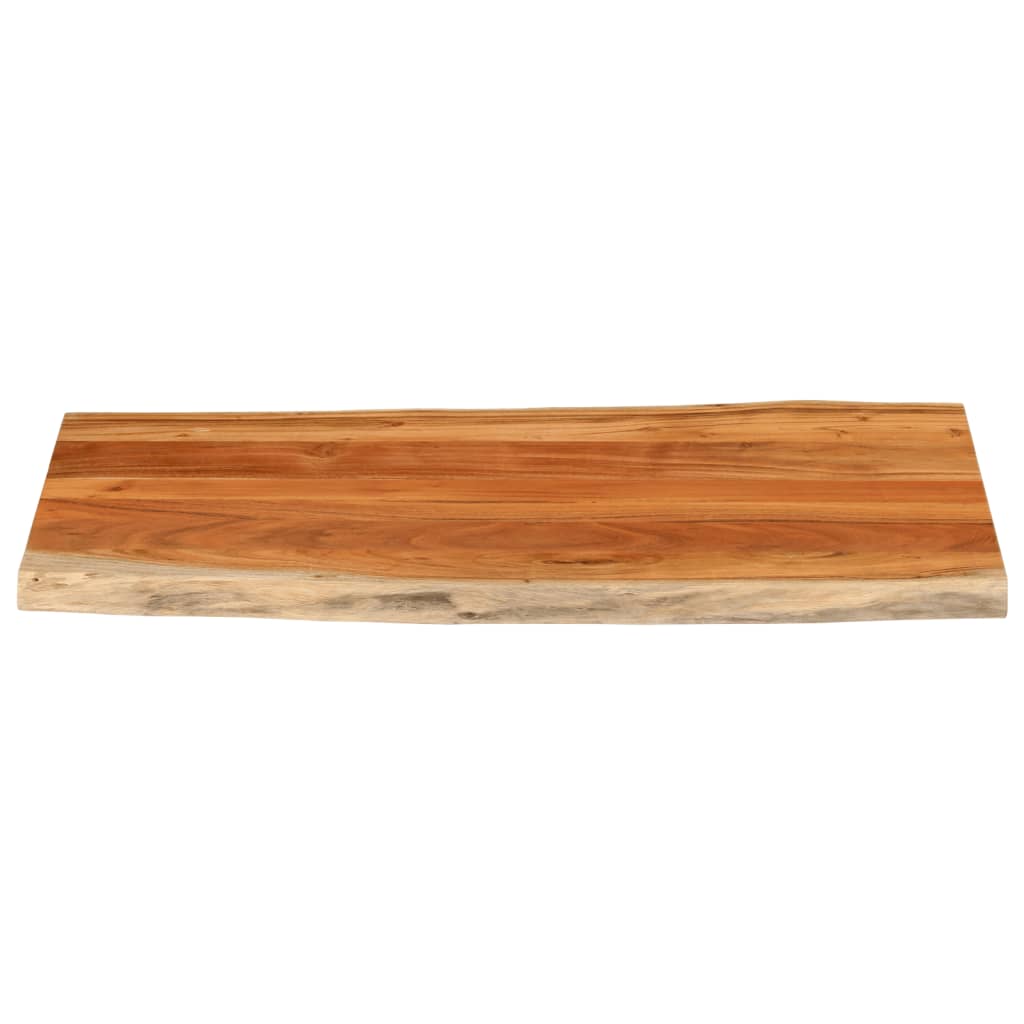 Stolna ploča 120x60x3,8 cm pravokutna bagremovo drvo živi rub