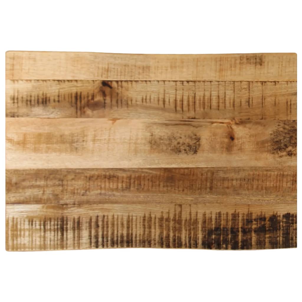 Stolna ploča sa živi rub 60x40x2,5 cm masivno grubo drvo manga