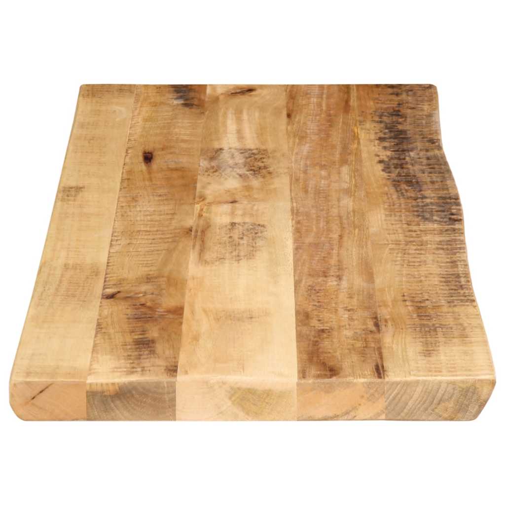Stolna ploča sa živi rub 100x40x2,5cm masivno grubo drvo manga