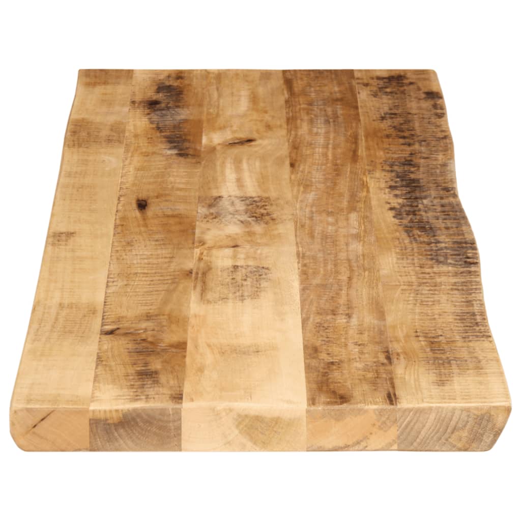 Stolna ploča sa živi rub 110x40x2,5cm masivno grubo drvo manga