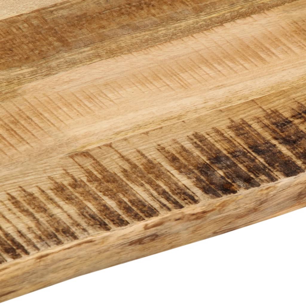 Stolna ploča sa živi rub 70x60x2,5 cm masivno grubo drvo manga