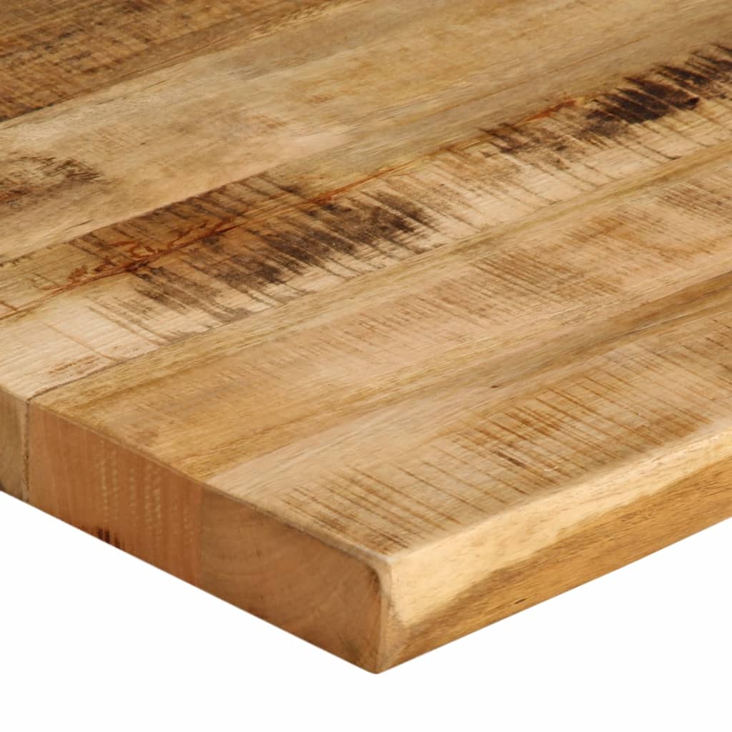 Stolna ploča sa živi rub 110x80x2,5cm masivno grubo drvo manga
