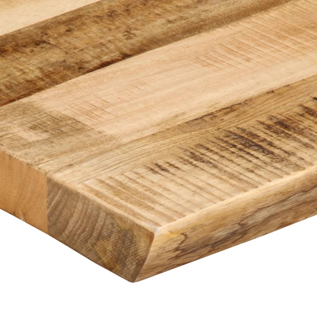 Stolna ploča sa živi rub 120x40x3,8 cm masivno grubo drvo manga