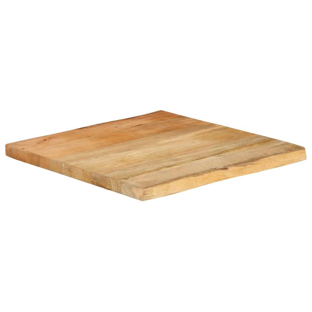Ploča stola 40x40x2,5 cm Live Edge Puno drvo Mango