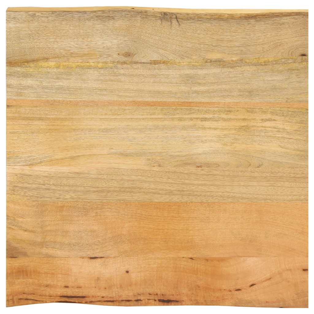 Ploča stola 40x40x2,5 cm Live Edge Puno drvo Mango