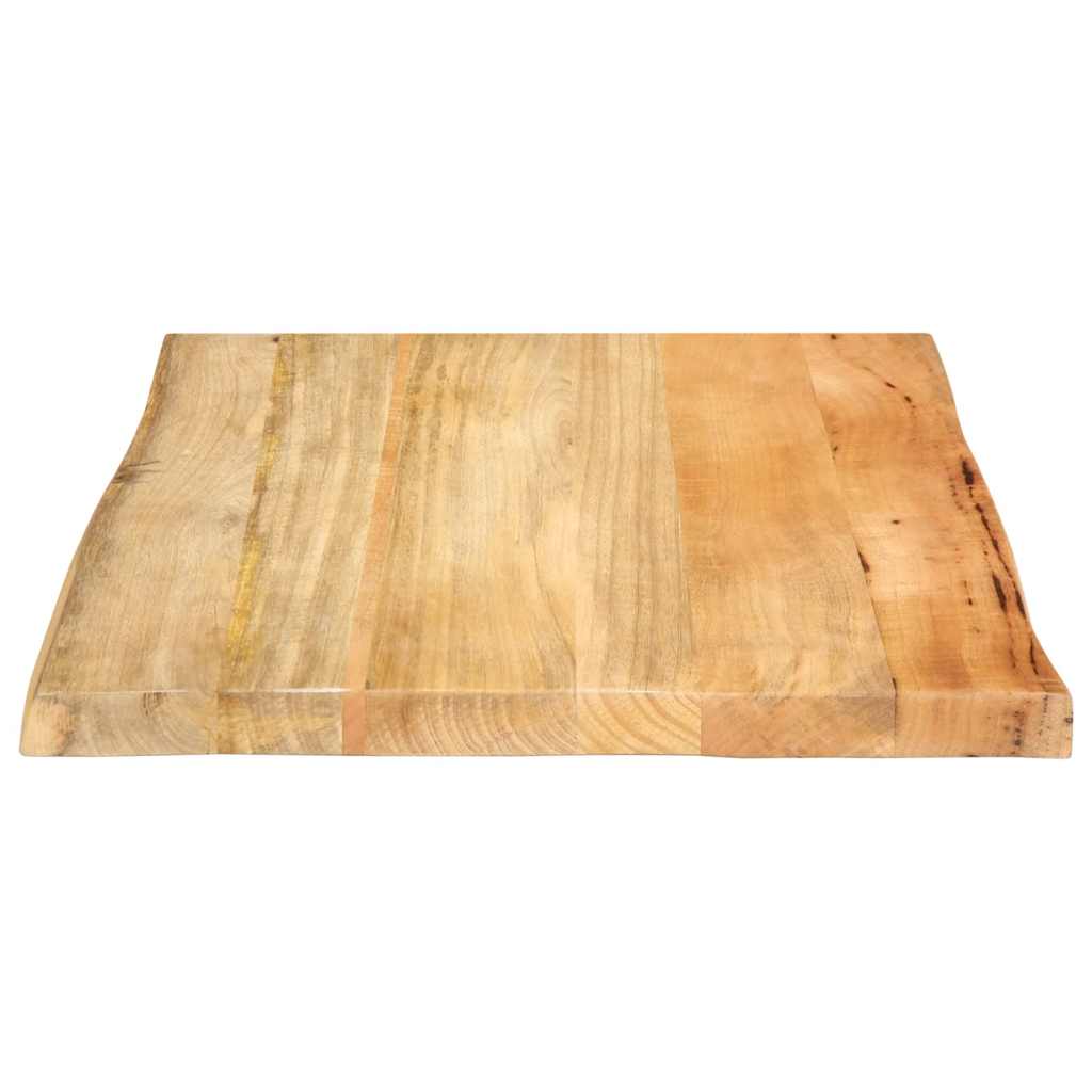 Ploča stola 40x40x2,5 cm Live Edge Puno drvo Mango