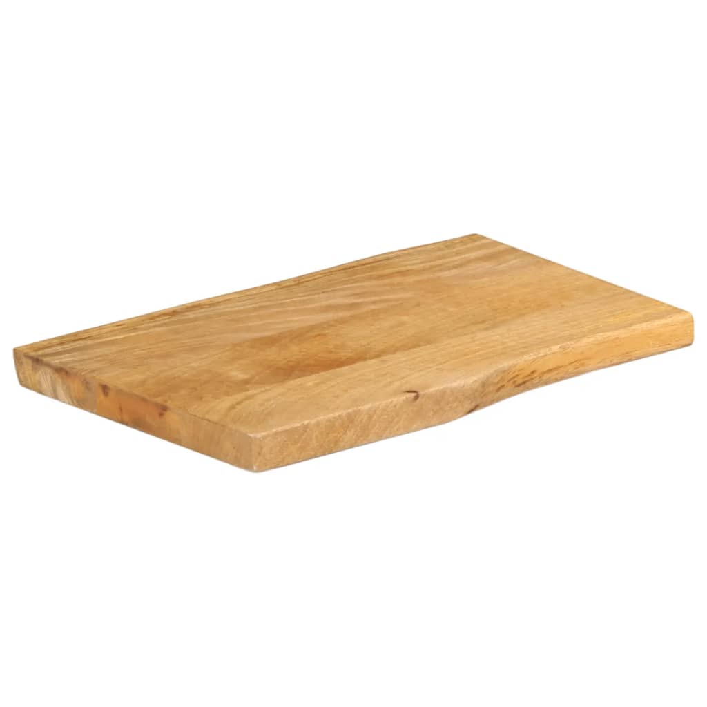 Stolna ploča 50x40x2,5 cm od masivnog drva manga sa živim rubom