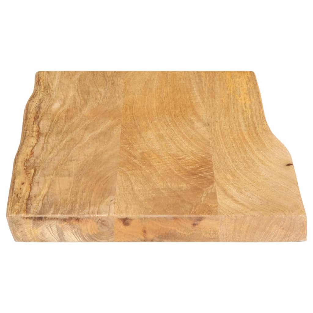 Stolna ploča 50x40x2,5 cm od masivnog drva manga sa živim rubom