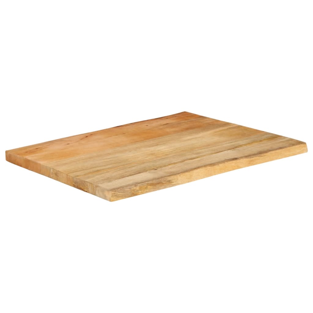 Stolna ploča 90x60x2,5 cm od masivnog drva manga sa živim rubom