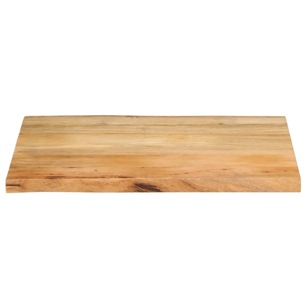 Stolna ploča 90x60x2,5 cm od masivnog drva manga sa živim rubom