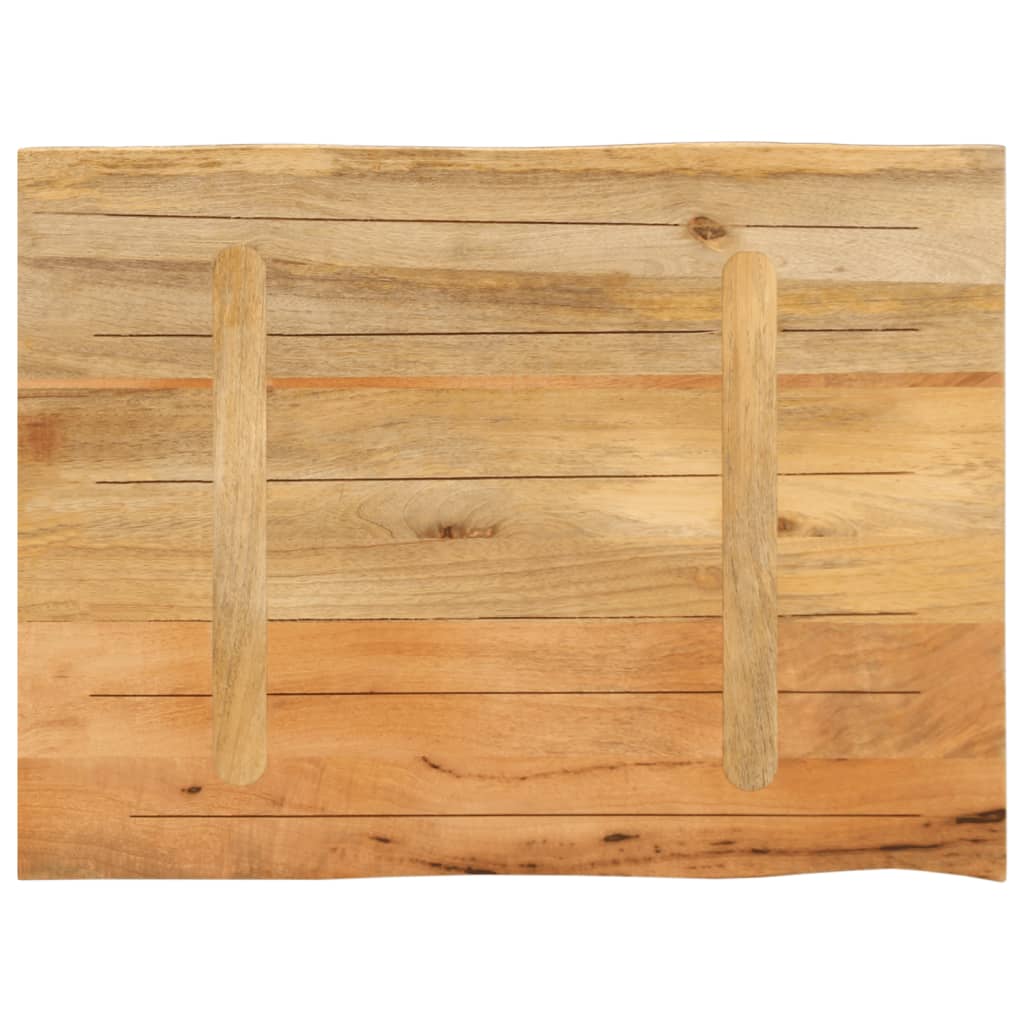 Stolna ploča 90x60x3,8 cm od masivnog drva manga sa živim rubom