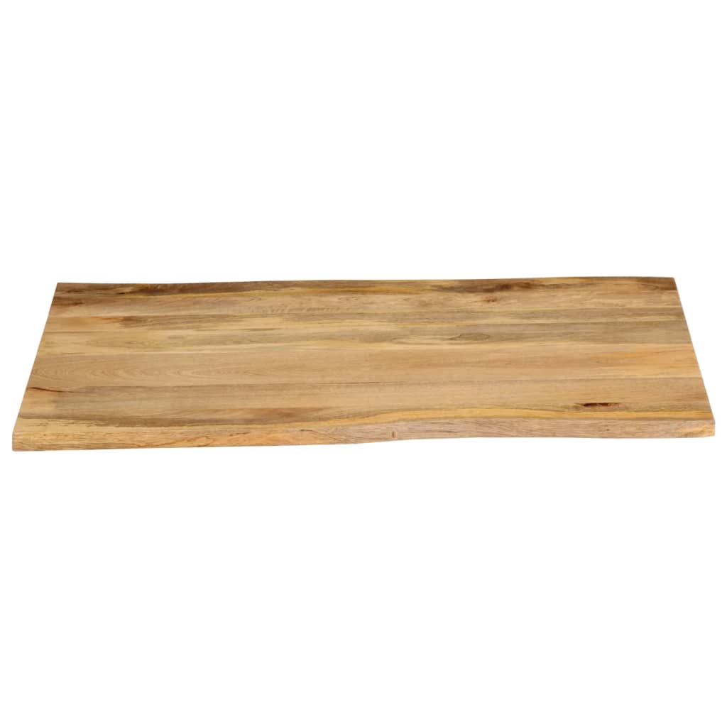 Stolna ploča 90x80x3,8 cm od masivnog drva manga sa živim rubom