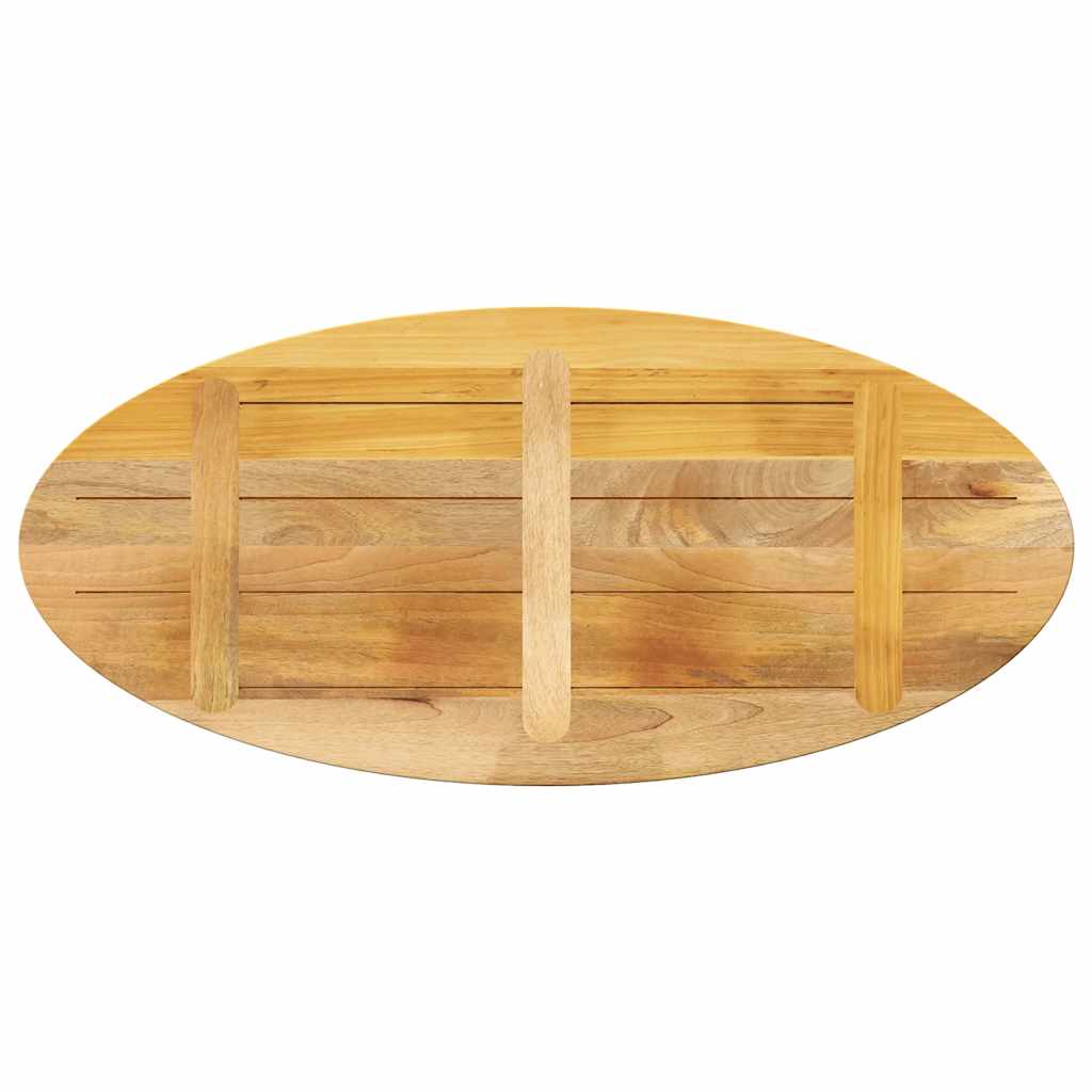 Stolna ploča 110 x 40 x 3,8 cm ovalna od masivnog drva manga