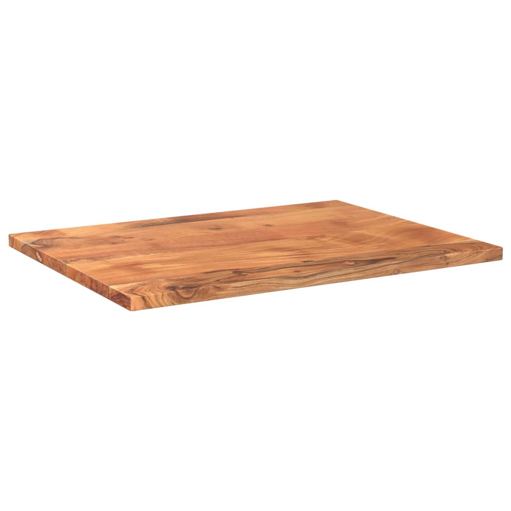 Stolna ploča 80x60x2,5 cm pravokutna od masivnog drva bagrema