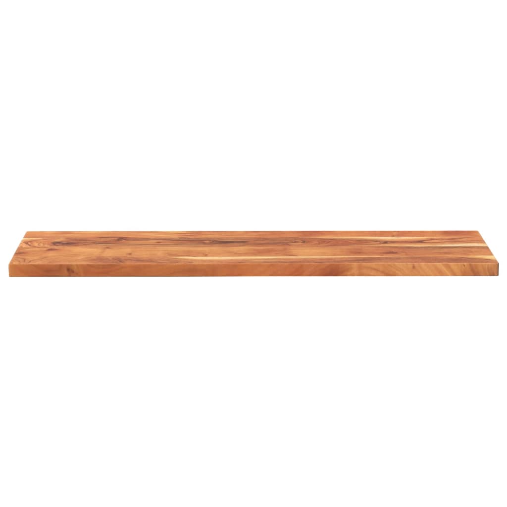 Stolna ploča 140x60x2,5 cm pravokutna od masivnog drva bagrema