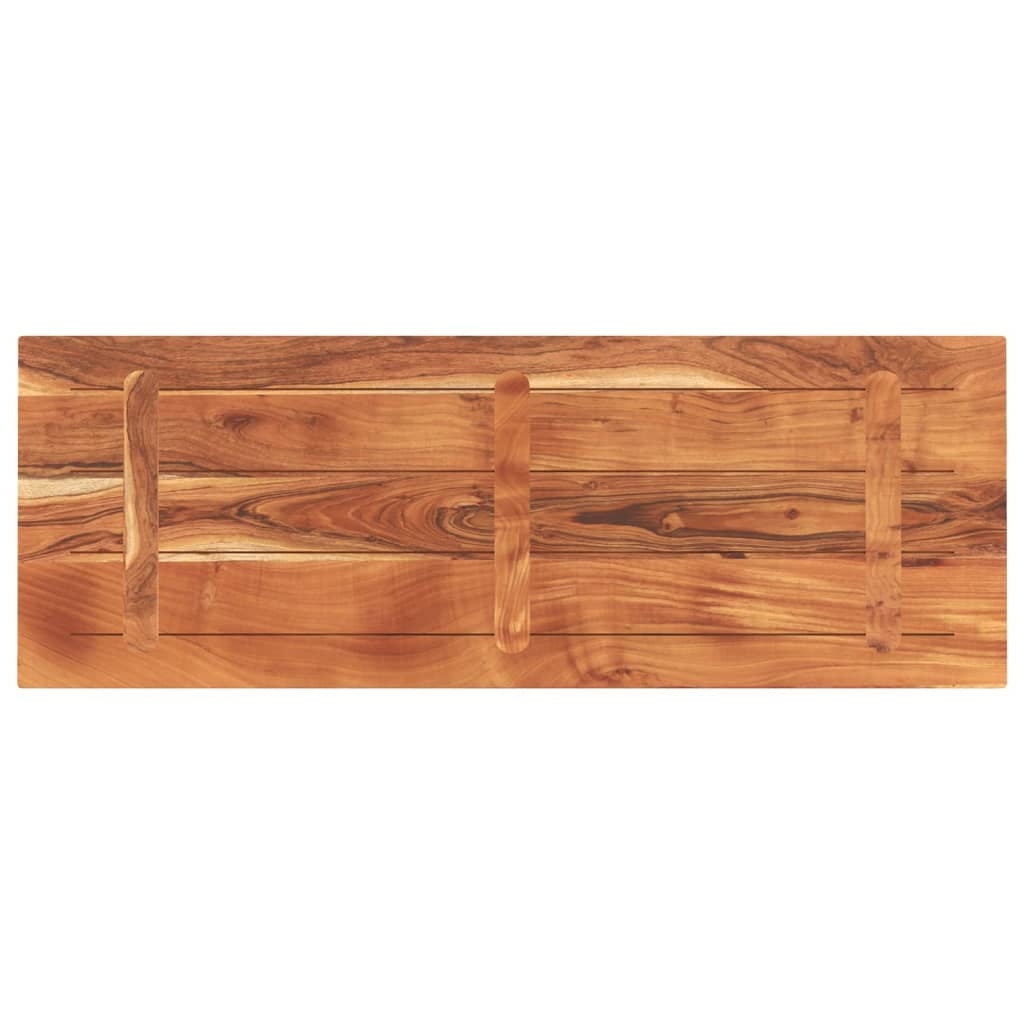 Stolna ploča 140x60x2,5 cm pravokutna od masivnog drva bagrema