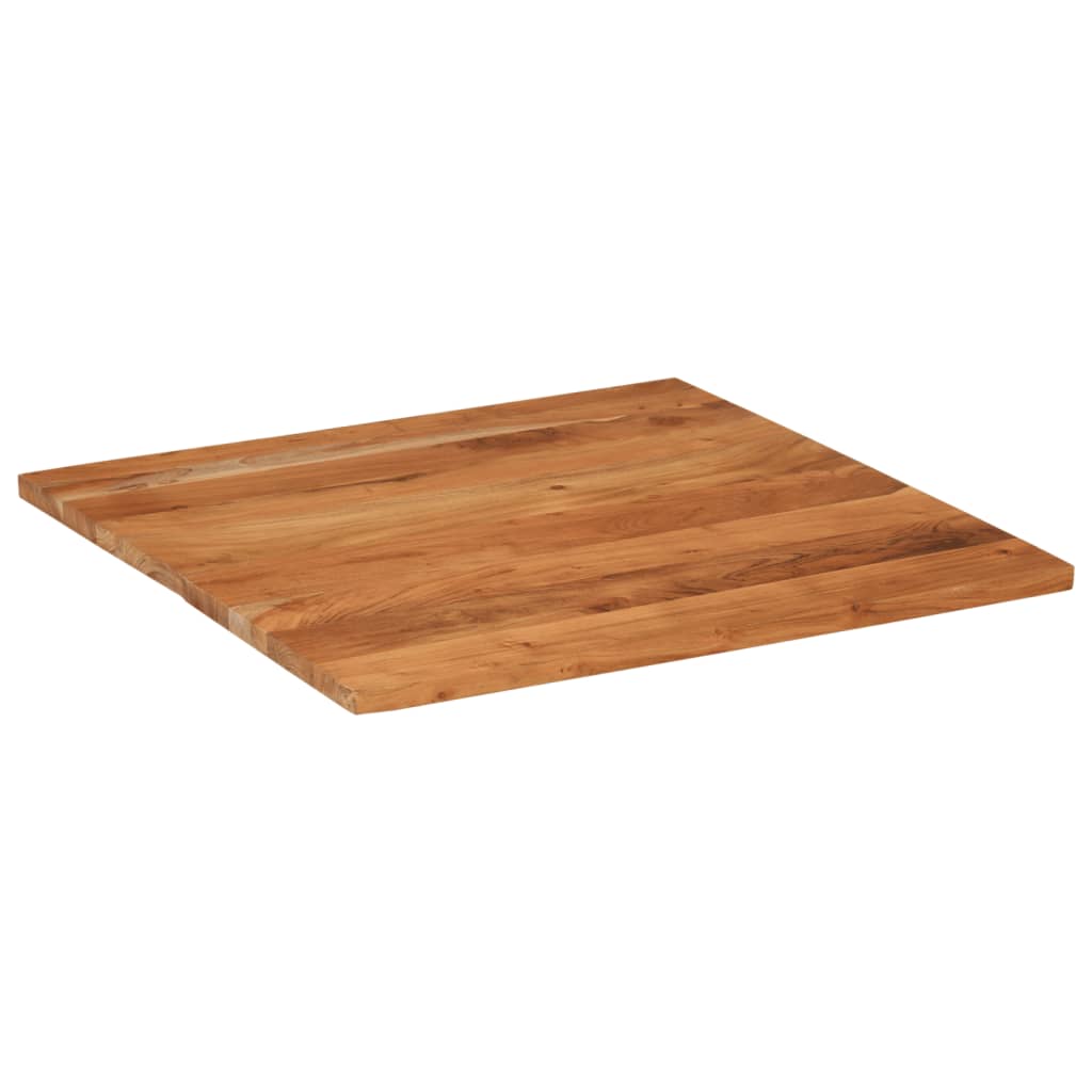 Stolna ploča 80x80x2,5 cm četvrtasta od masivnog drva bagrema