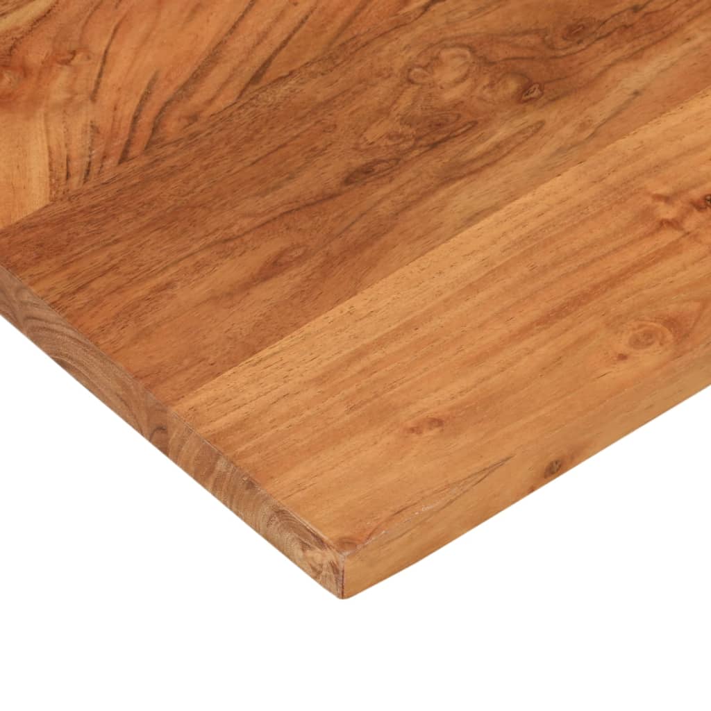Stolna ploča 80x80x2,5 cm četvrtasta od masivnog drva bagrema