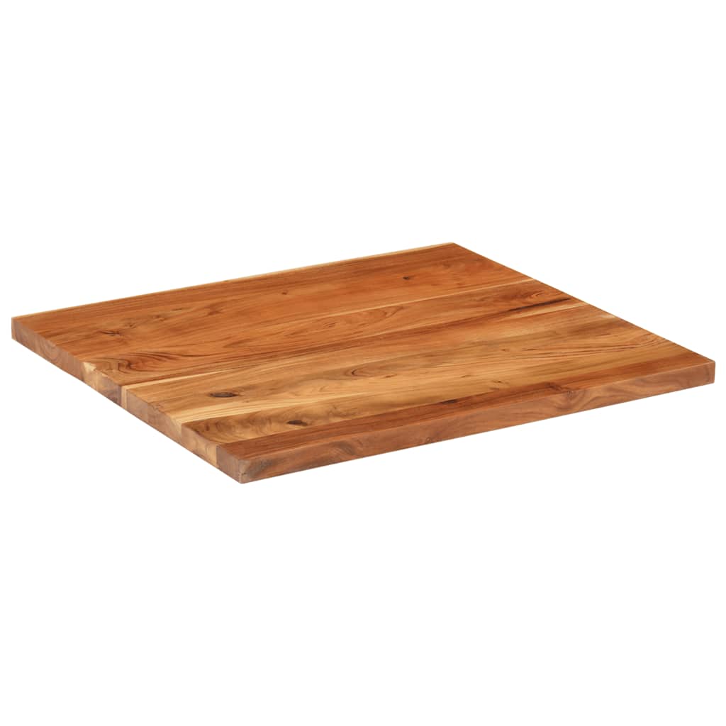 Stolna ploča 90x80x2,5 cm pravokutna od masivnog drva bagrema