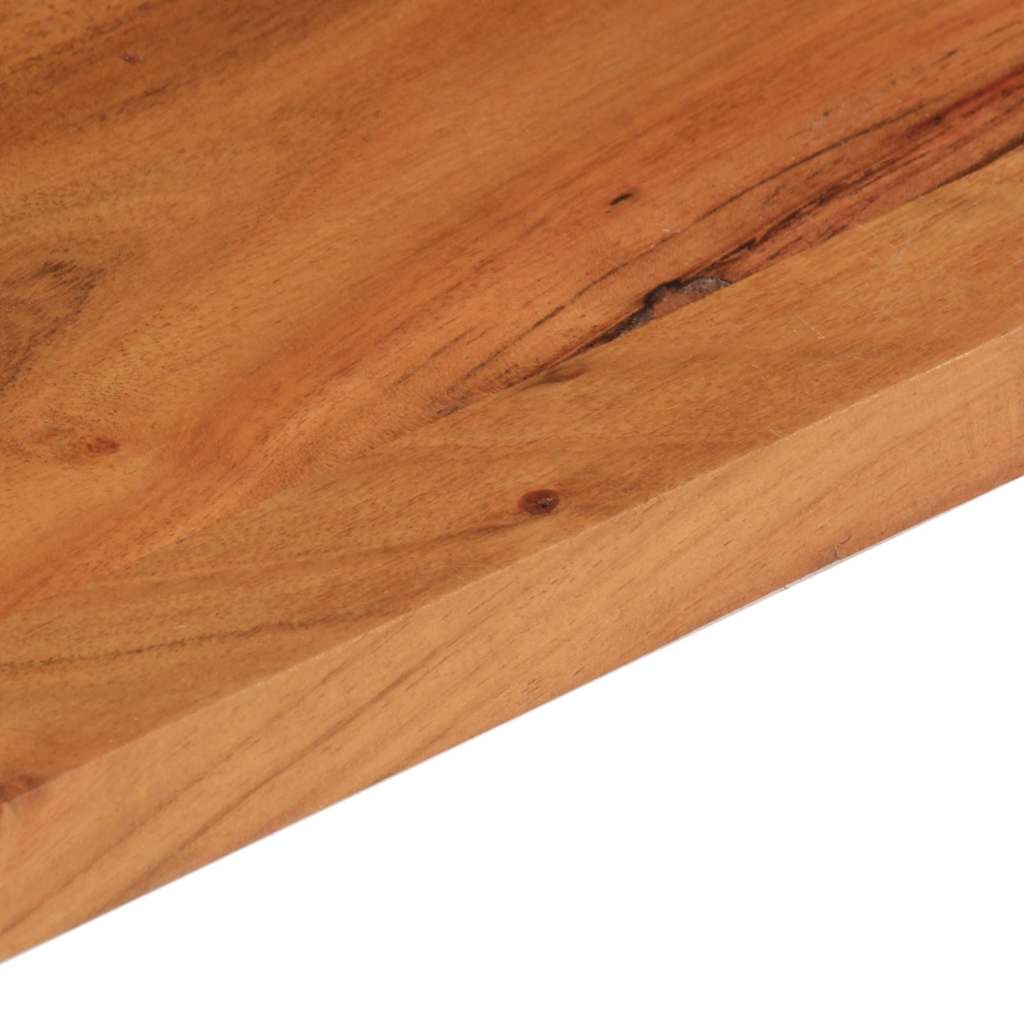 Stolna ploča 90x80x2,5 cm pravokutna od masivnog drva bagrema