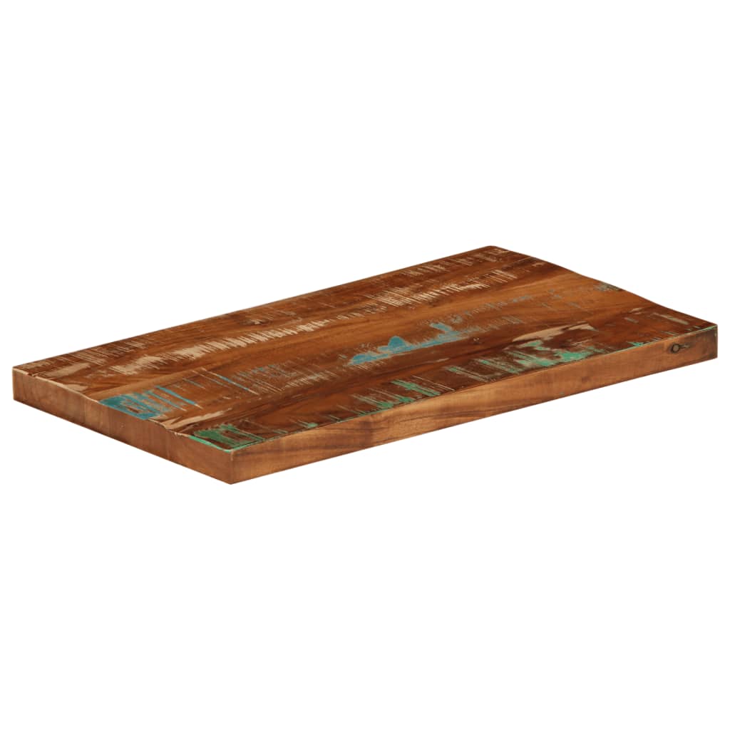Stolna ploča 50x40x2,5 cm pravokutna masivno obnovljeno drvo