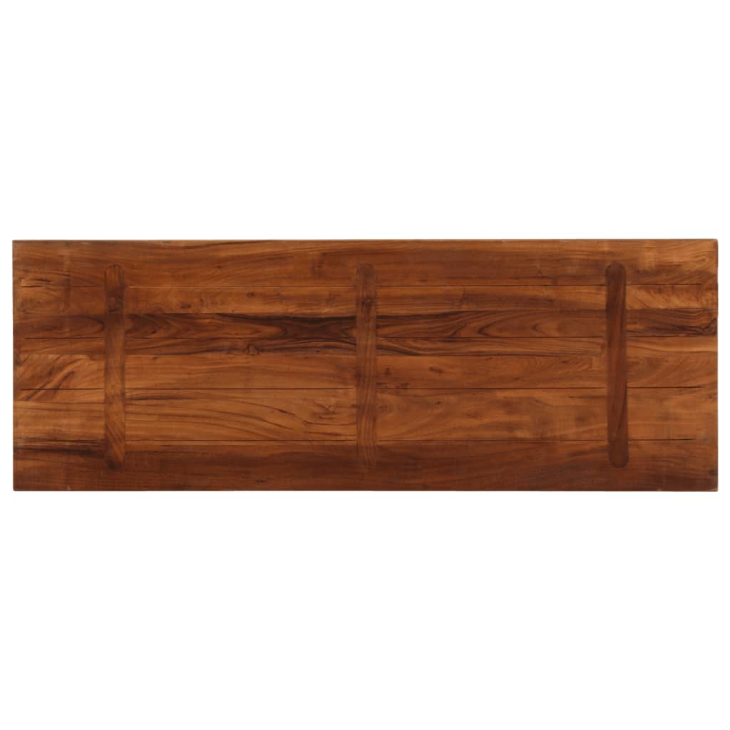 Stolna ploča 160x50x2,5 cm pravokutna masivno obnovljeno drvo