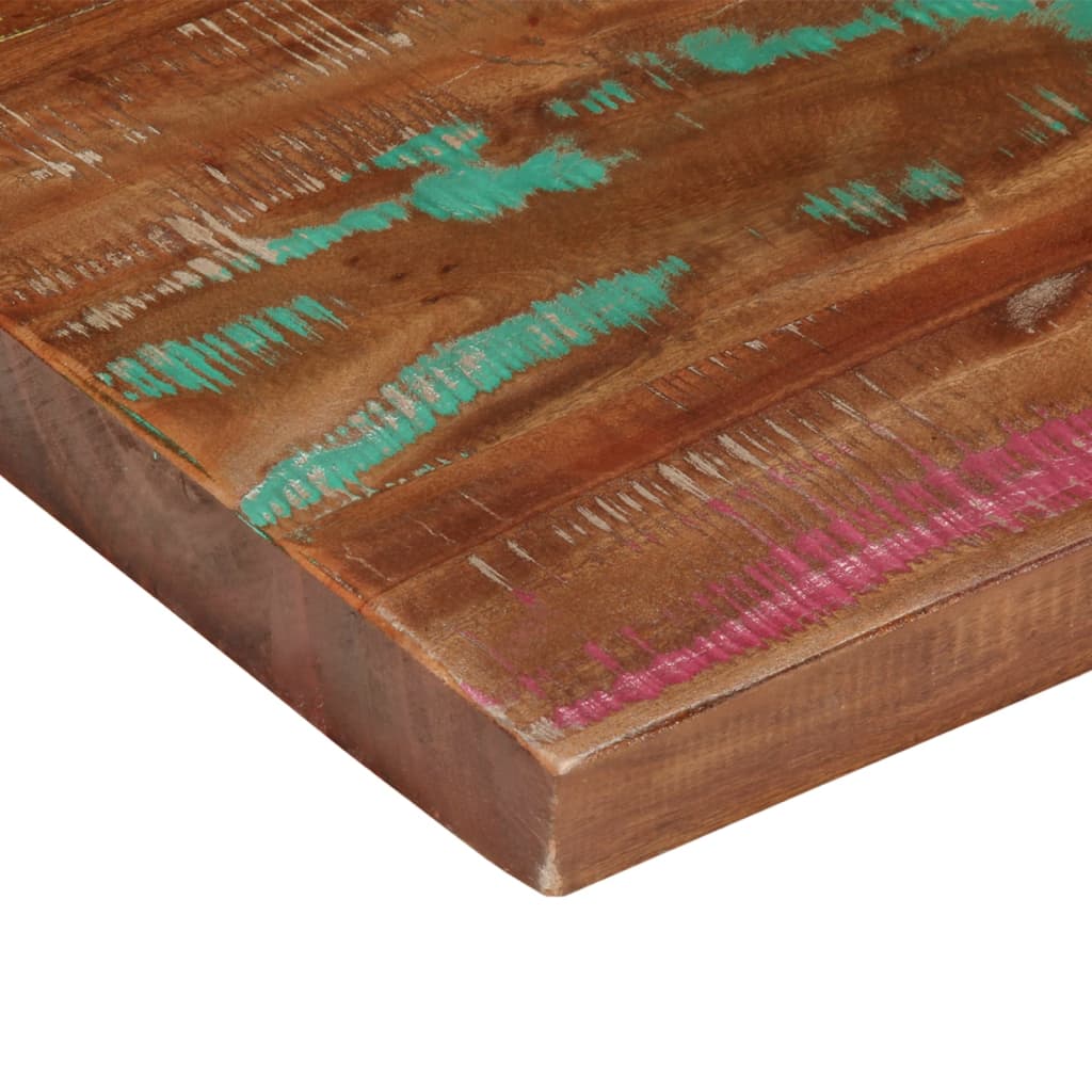 Stolna ploča 90x80x2,5 cm pravokutna masivno obnovljeno drvo