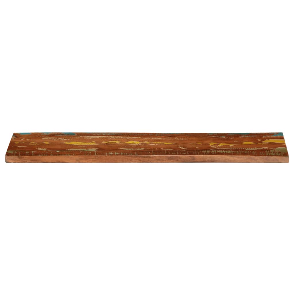 Ploča za stol 110x20x3,8 cm pravokutna masivno obnovljeno drvo