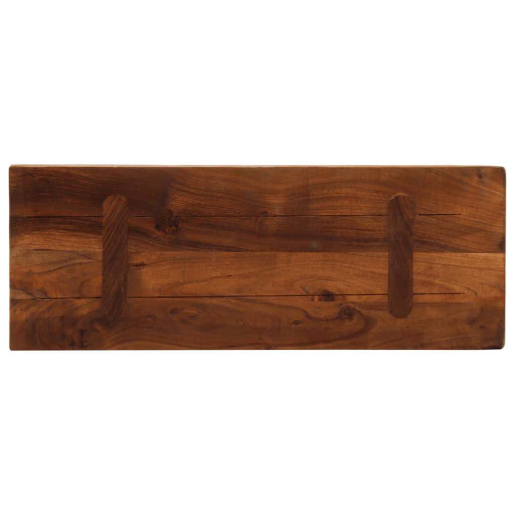 Stolna ploča 70x40x3,8 cm pravokutna masivno obnovljeno drvo