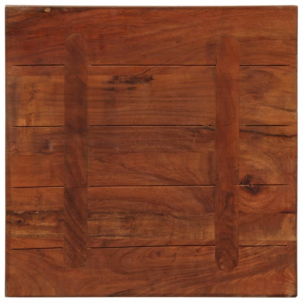 Stolna ploča 60x60x3,8 cm četvrtasta masivno obnovljeno drvo
