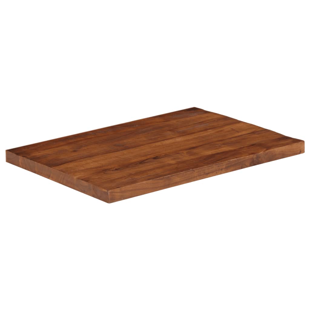 Stolna ploča 80x70x2,5 cm pravokutna masivno obnovljeno drvo