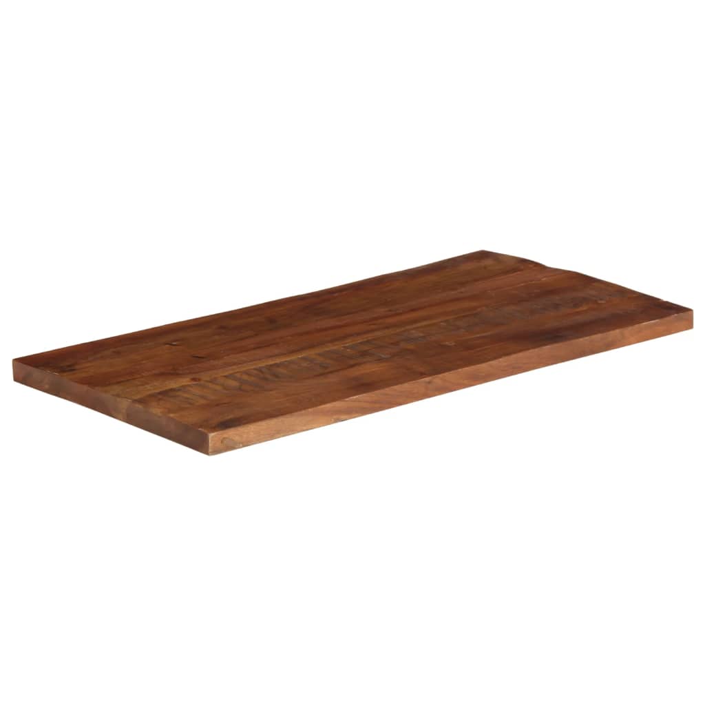 Stolna ploča 120x70x2,5 cm pravokutna masivno obnovljeno drvo