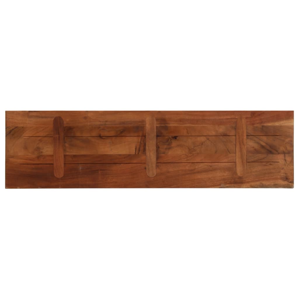 Ploča za stol 100x20x3,8 cm pravokutna masivno obnovljeno drvo