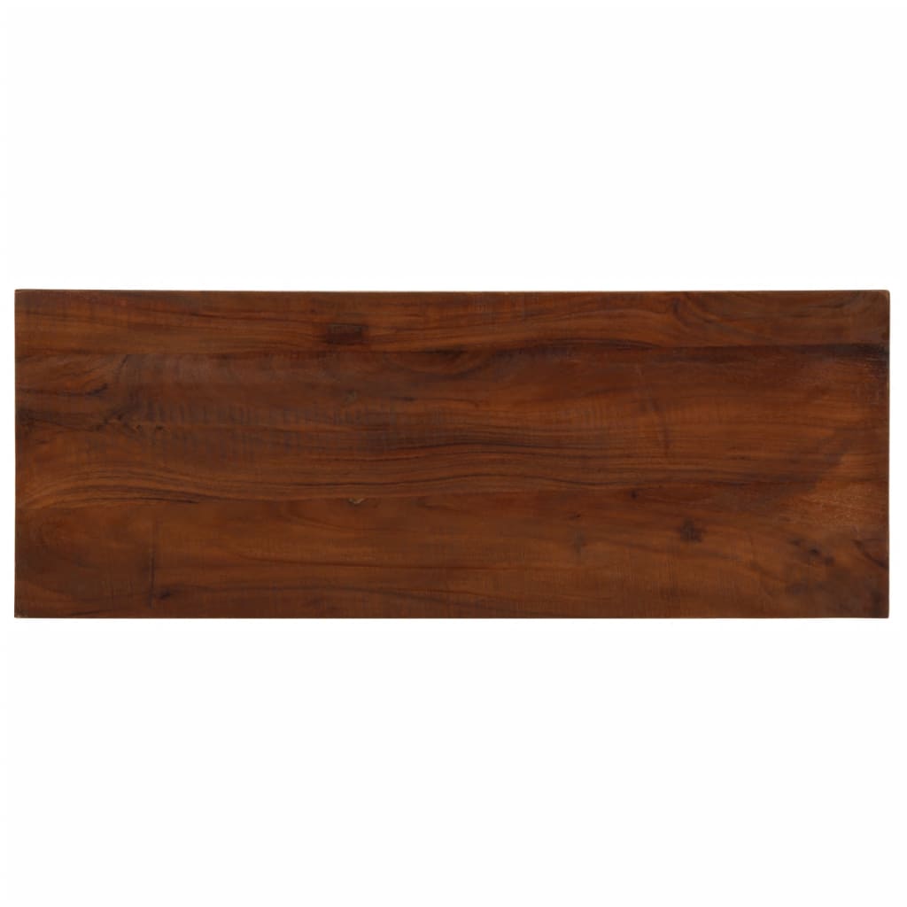 Stolna ploča 90x30x3,8 cm pravokutna masivno obnovljeno drvo