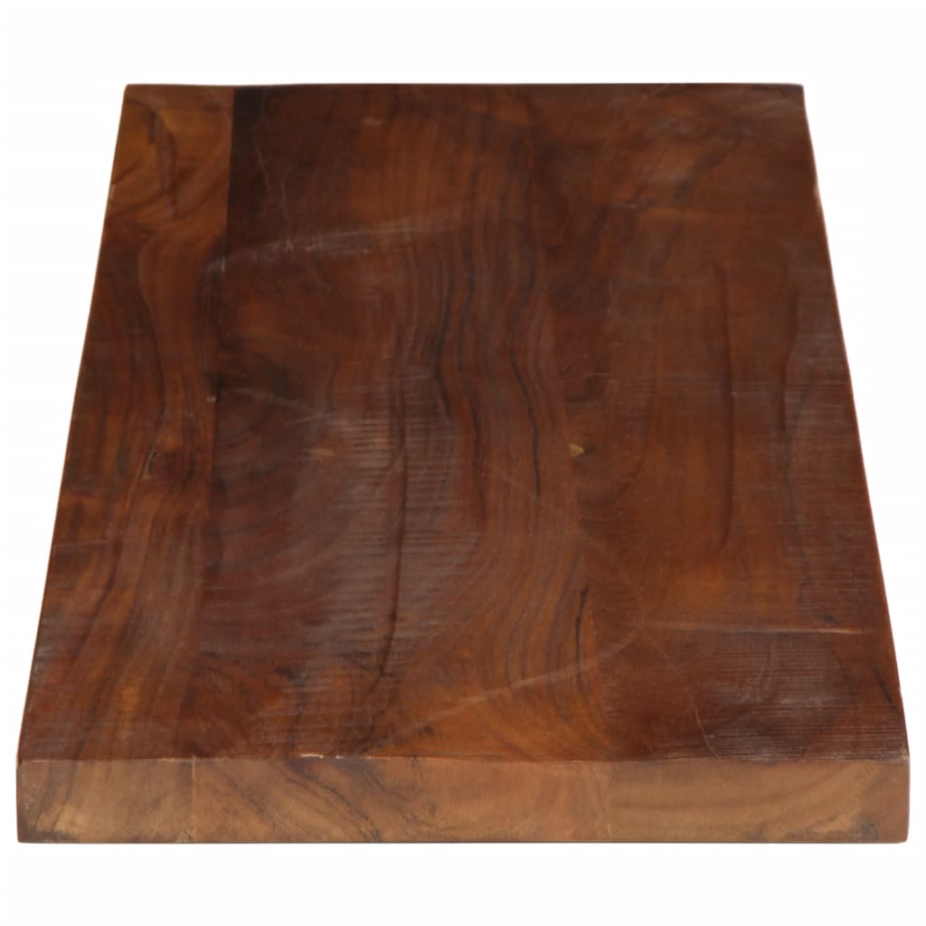 Stolna ploča 90x40x3,8 cm pravokutna masivno obnovljeno drvo