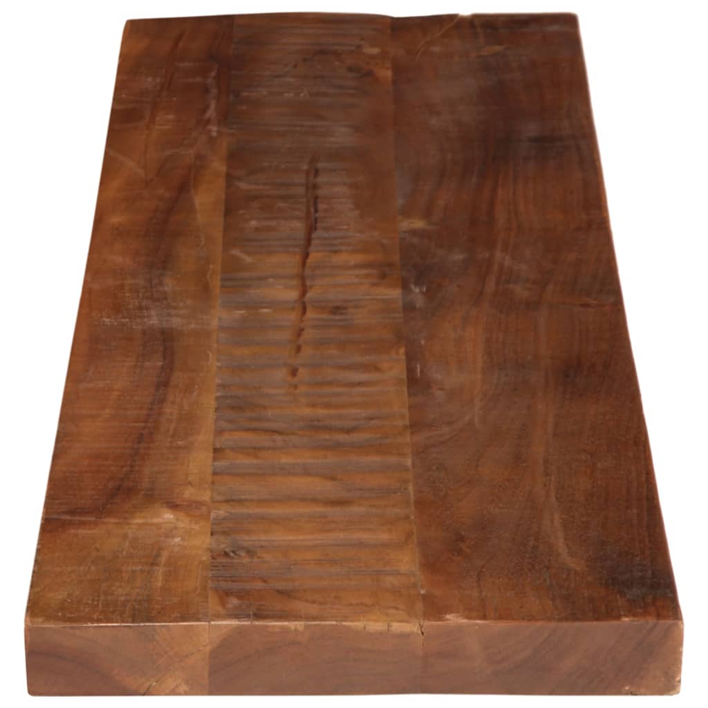 Stolna ploča 100x40x3,8 cm pravokutna masivno obnovljeno drvo